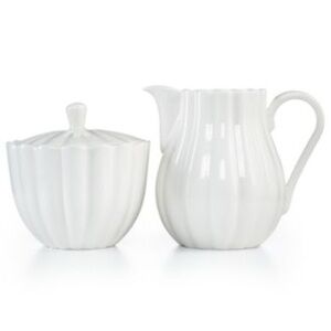 Martha Stewart Collection Fleur Cream & Sugar Set